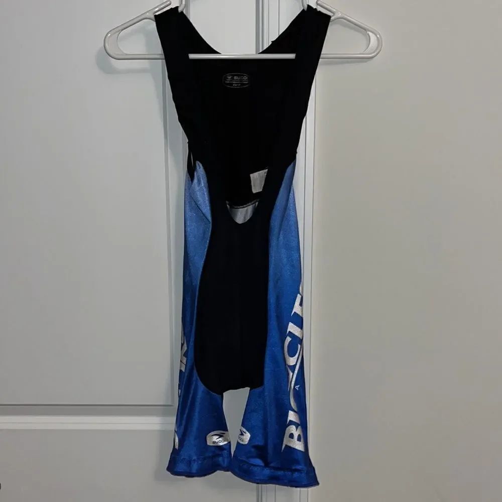 Sugoi women’s training work out bike riding red padded cycling bib shorts XS